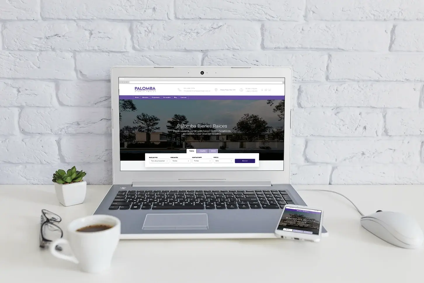 Web Institucional Palomba