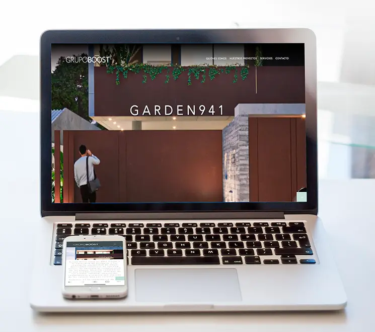 Web Grupo Boost - Portfolio