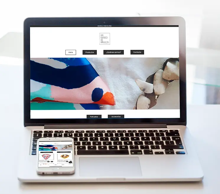Tienda Un Mundo de Pañuelos - Portfolio