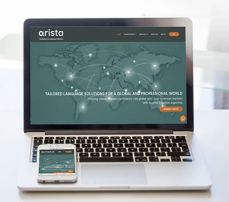 Web Institucional Arista