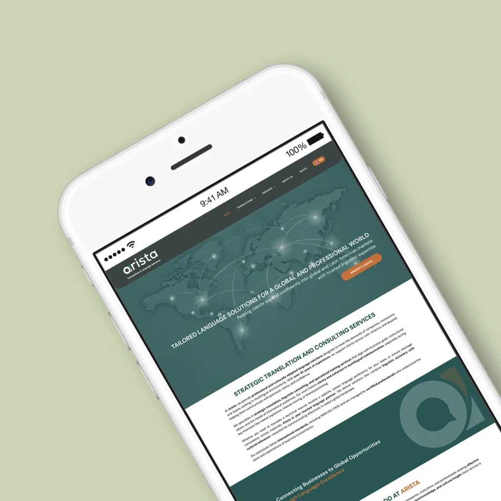 Desarrollo de marca para Arista