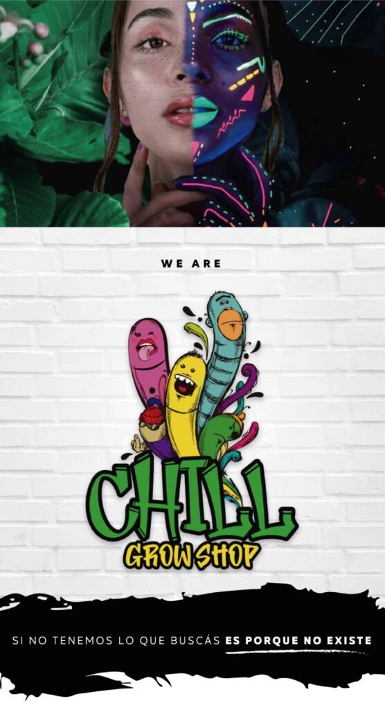 Desarrollo de marca para Chill GrowShop