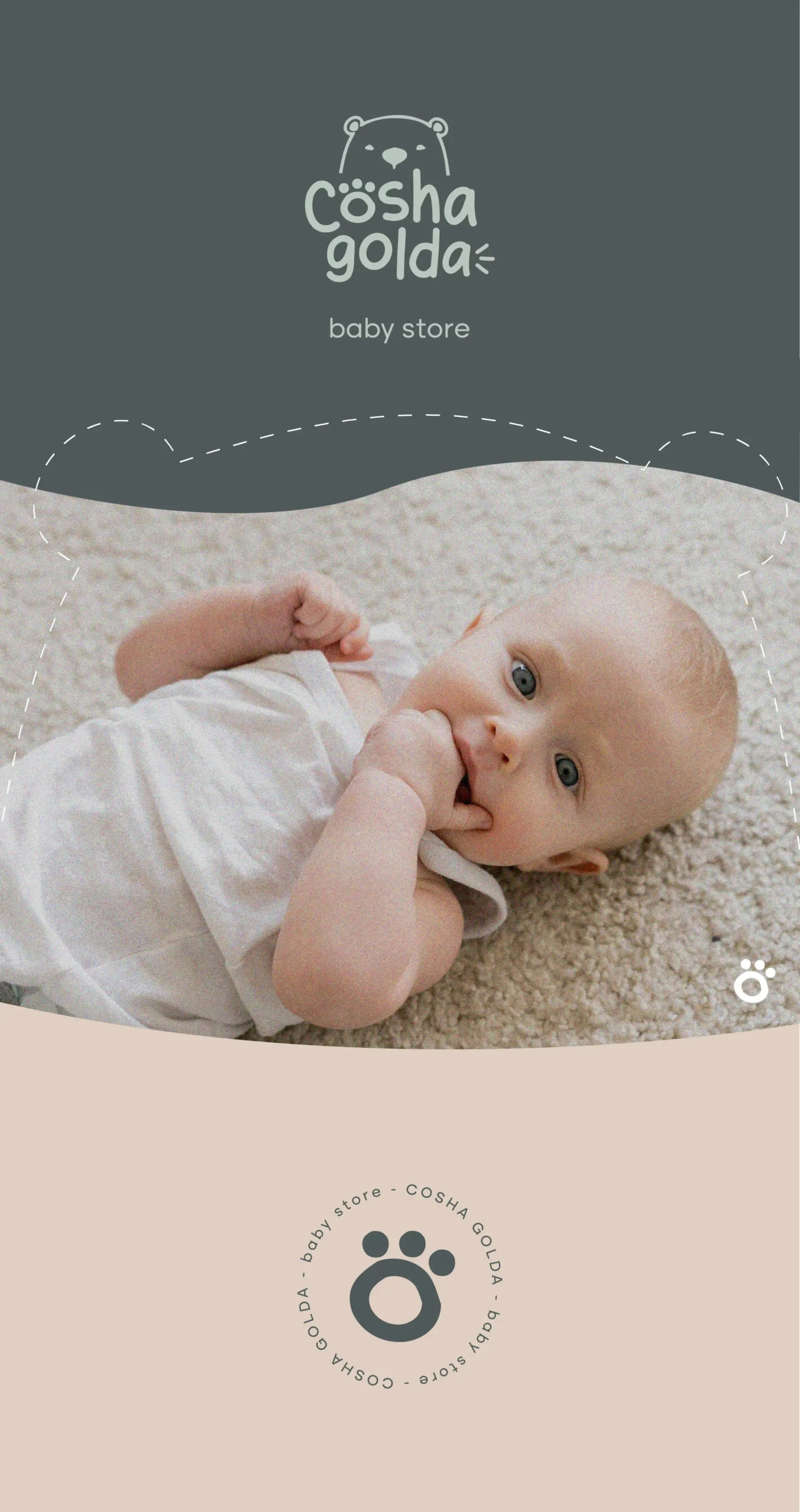 Desarrollo de marca para Cosha Golda