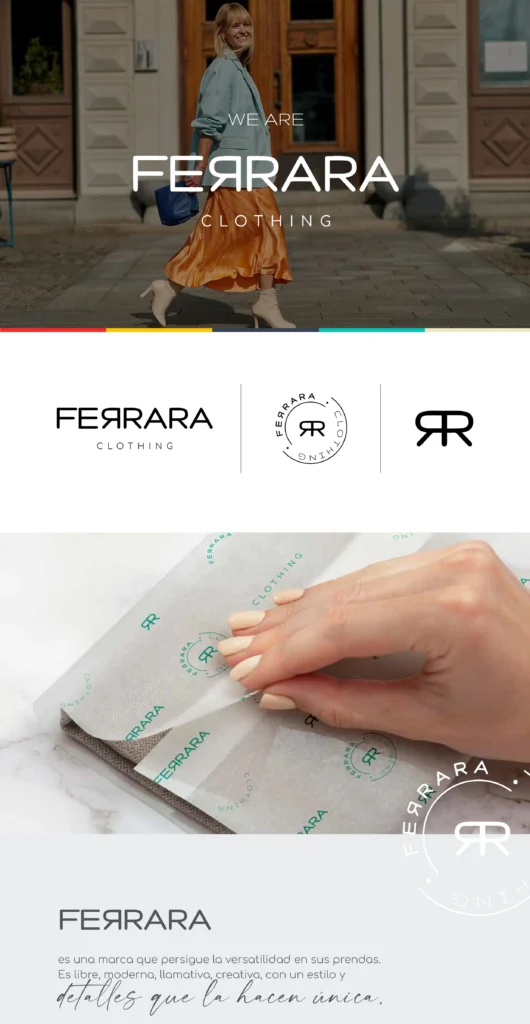 Desarrollo de marca para Ferrara