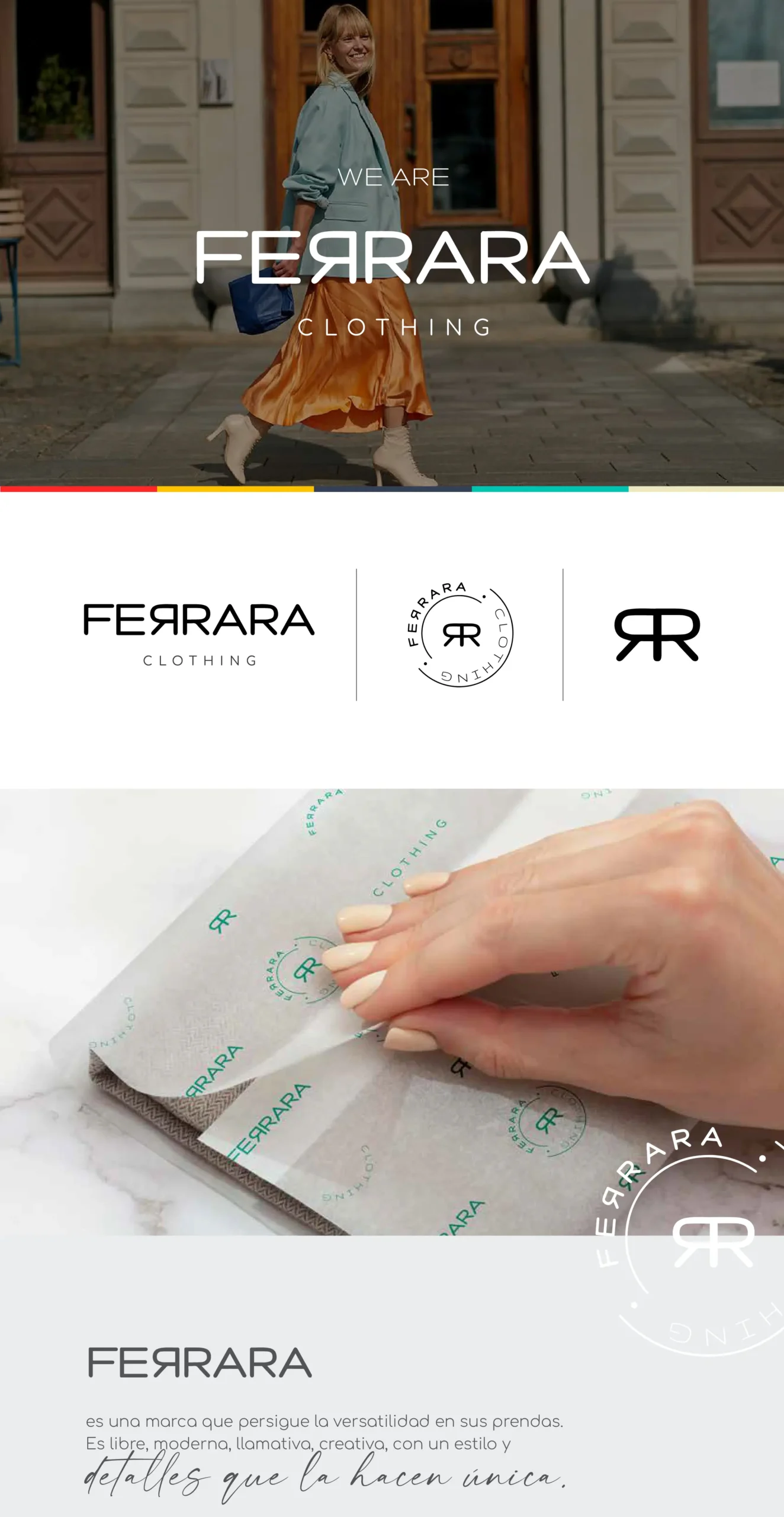 Desarrollo de marca para Ferrara