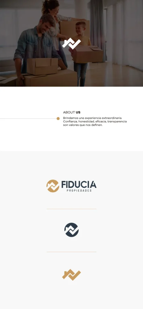 Desarrollo de marca para Fiducia