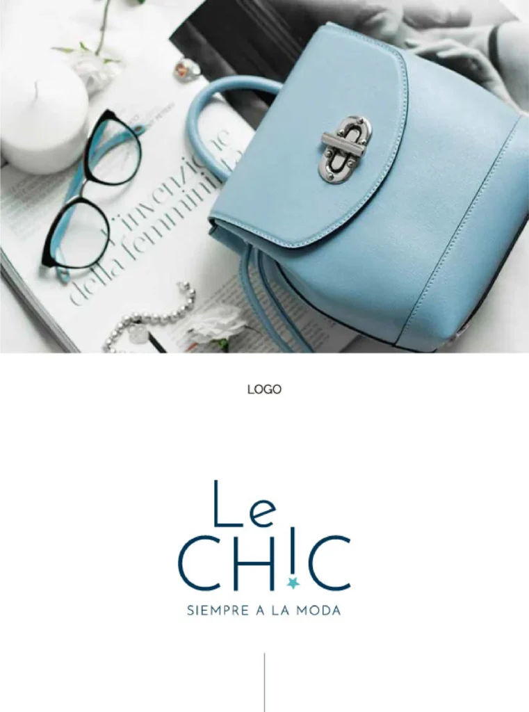 Desarrollo de marca para LeChic