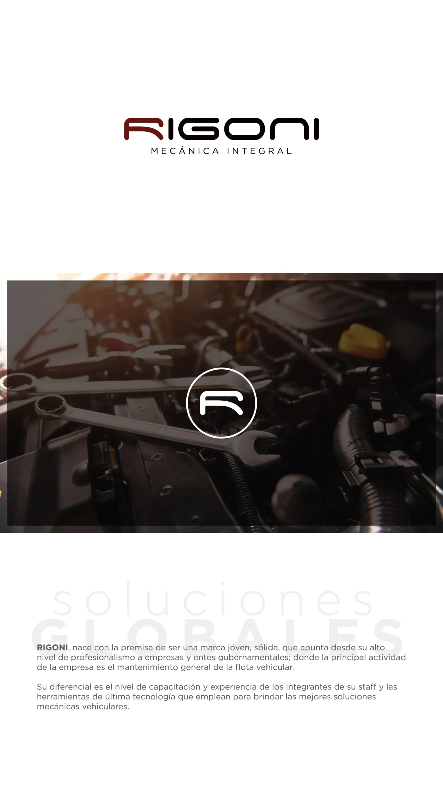 Desarrollo de marca para Rigoni