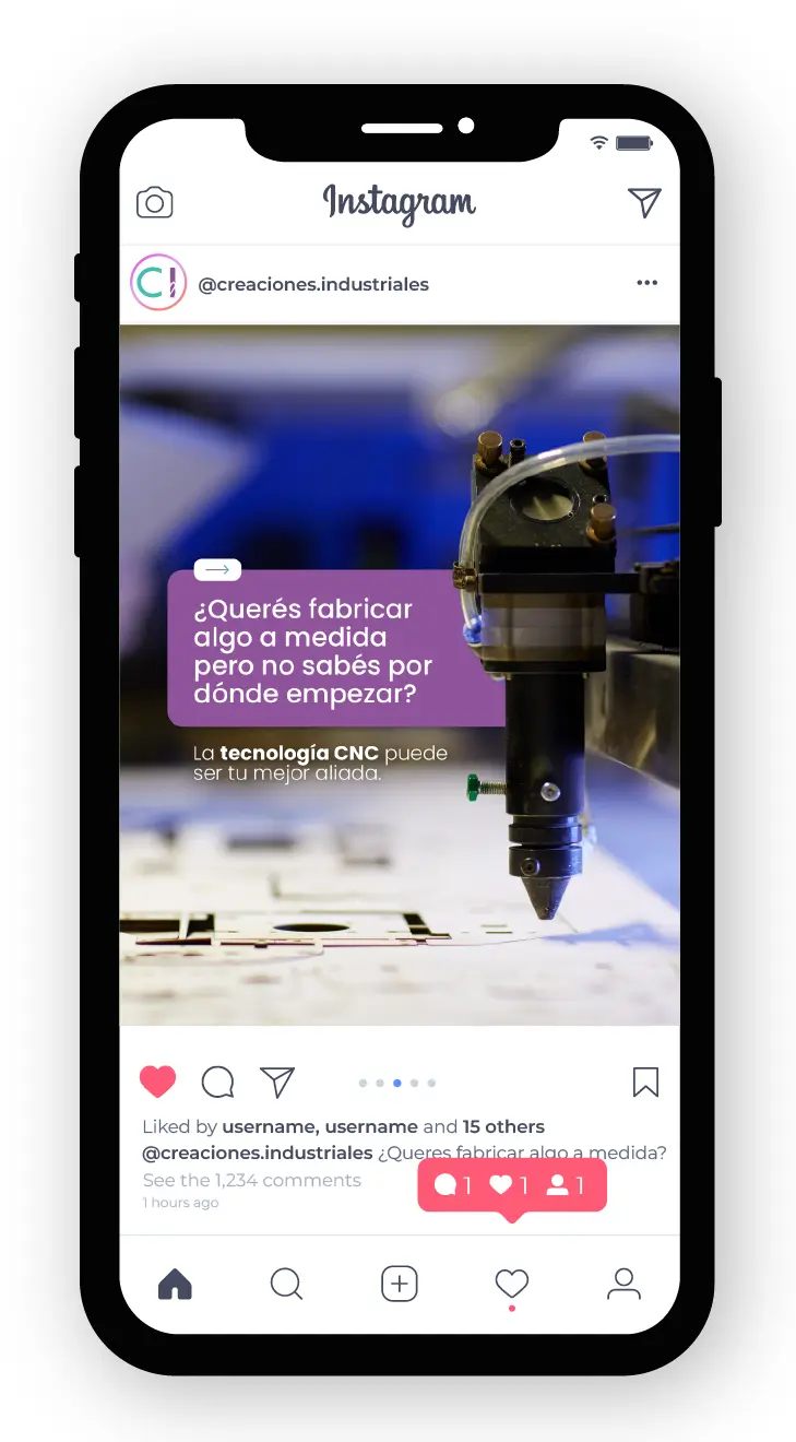 Community Management para Creaciones Industriales