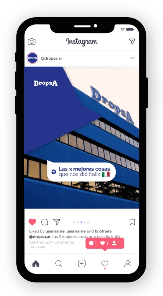 Community Management para Dropsa Argentina