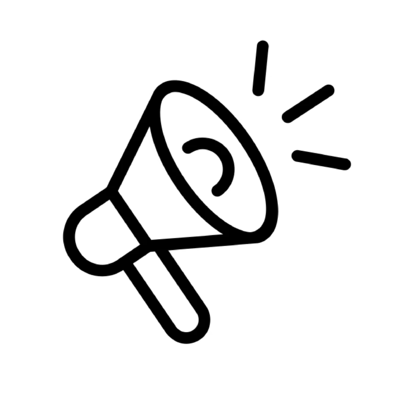 ícono megáfono