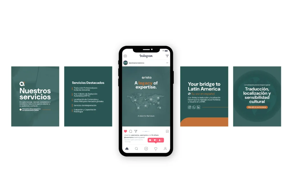 Community Management para Arista Translations Solutions